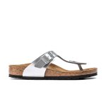 Gizeh Kids Metallic Silver Birko-Flor