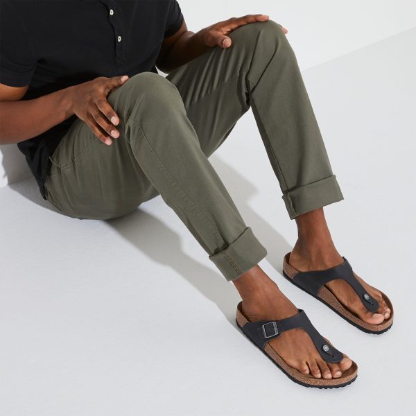 Gizeh Black Oiled Leather