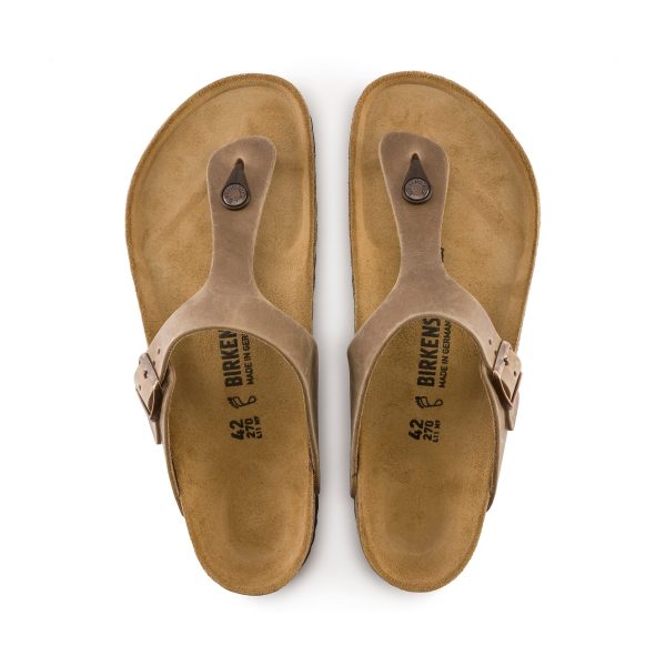 Gizeh Tabacco Brown Oiled Leather
