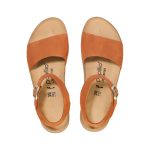 Glenda Pecan Nubuck Leather