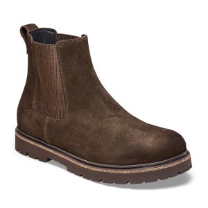 Highwood M Mocca Suede Leather