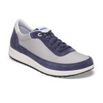 Honnef City Indigo/Stone Coin Nylon Mesh/Suede Leather