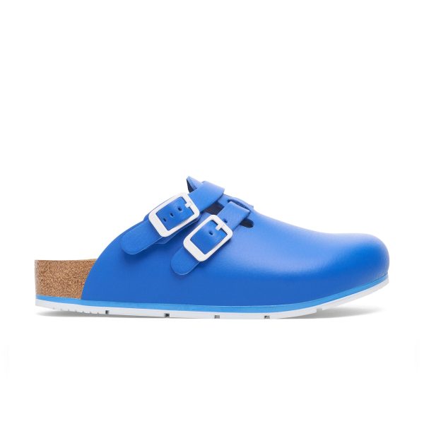Kay Pro Blue PU Coated Natural Leather