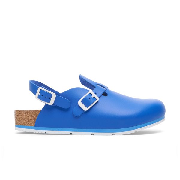 Kay Pro Blue PU Coated Natural Leather