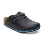 Kay Pro Black PU Coated Natural Leather