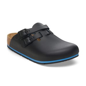 Kay Pro Black PU Coated Natural Leather