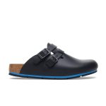 Kay Pro Black PU Coated Natural Leather