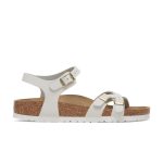 Kumba Antique White Nubuck Leather