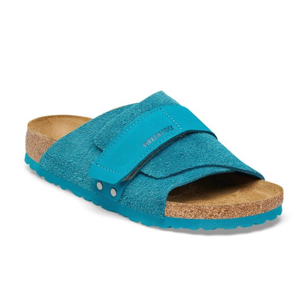 Kyoto Deep Turquoise Nubuck/Suede Leather
