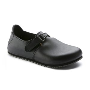 Linz Supergrip Black Smooth Leather