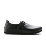 Linz Supergrip Black Smooth Leather