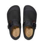 London Nova Black Textile/Nubuck Leather