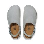 Lutry Pure Sage Suede Leather