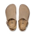 Lutry Grey Taupe Suede Leather