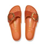 Madrid Big Buckle Burnt Orange Oiled Leather