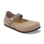 Mantova Taupe Suede Leather