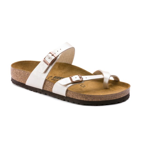 Mayari Graceful Pearl White Birko-Flor