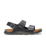 Milano Cross Town Black Oiled Leather