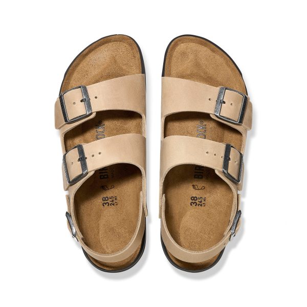 Milano Cross Town Tabacco Brown Oiled Leather