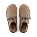 Milton Ginger Suede Leather