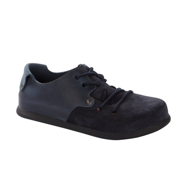 Montana Night Blue Natural/Suede Leather