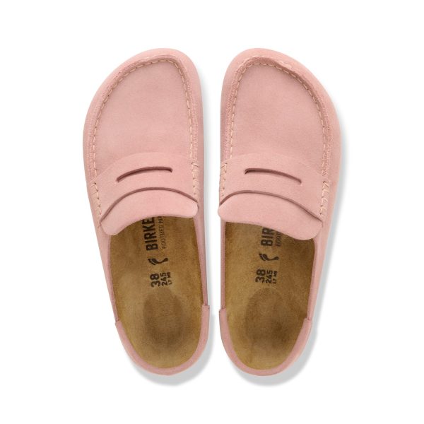 Naples Wrapped Pink Clay Suede Leather