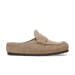 Naples Wrapped Taupe Suede Leather