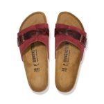 Oita Braided Zinfandel Suede Leather
