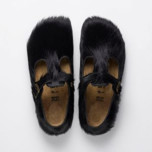 Paris The Rebel Black Cow Fur