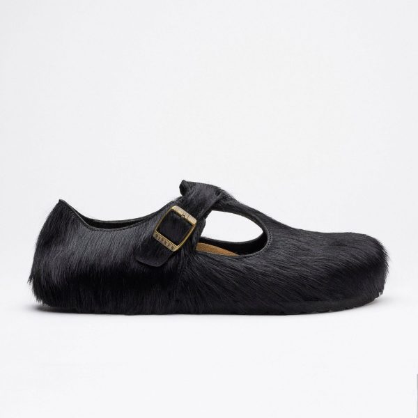Paris The Rebel Black Cow Fur