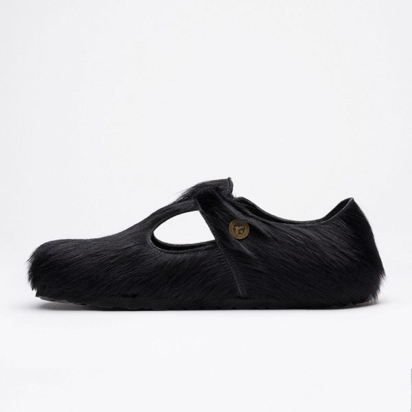 Paris The Rebel Black Cow Fur