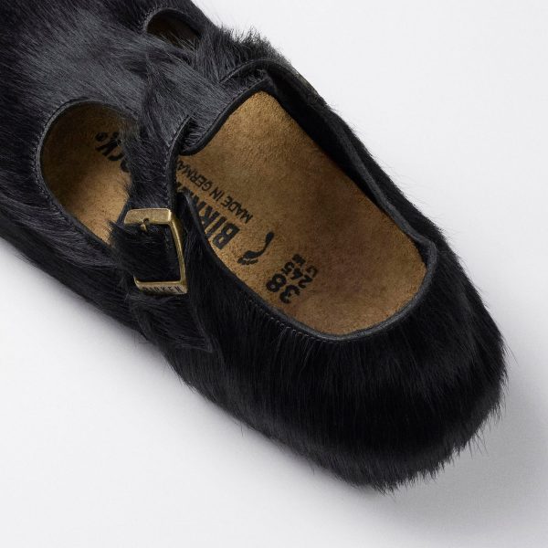 Paris The Rebel Black Cow Fur