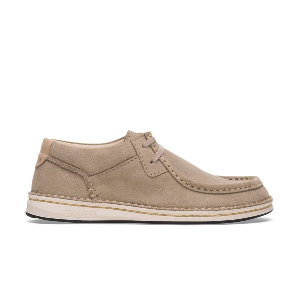 Pasadena Taupe Suede Leather