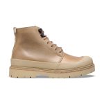 Prescott Womens Taupe Natural Leather