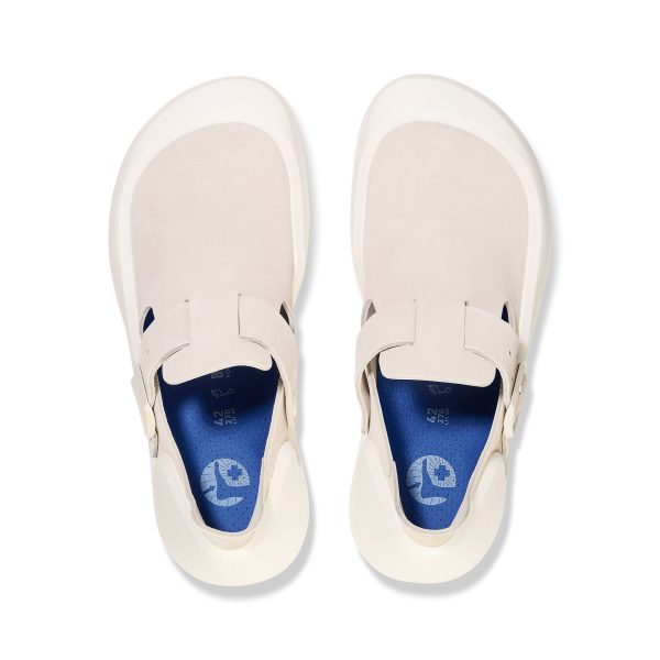 Reykjavik Antique White Nubuck Leather