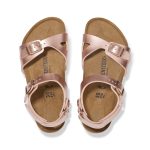 Rio Kids Adjustable Strap Electric Metallic Copper Birko-Flor