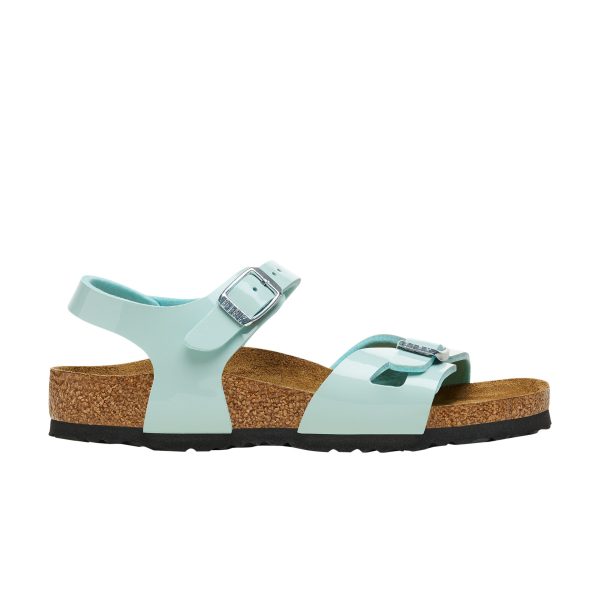 Rio Kids Patent Surf Green Birko-Flor Patent