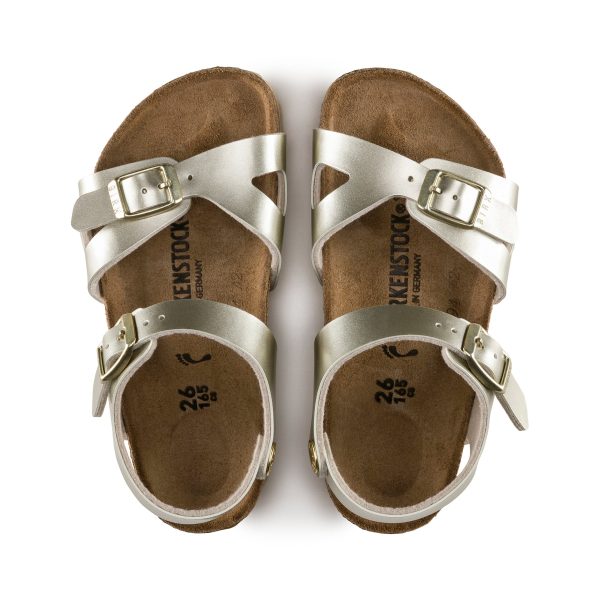 Rio Kids Electric Metallic Gold Birko-Flor