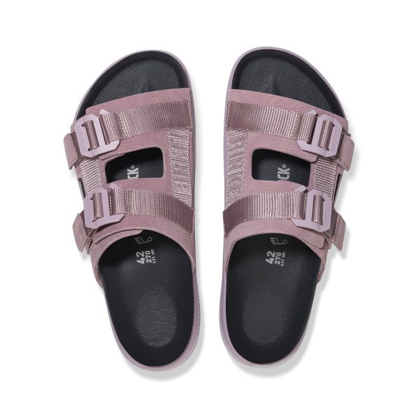 Shinjuku 2 Strap Faded Purple Nubuck Leather/Textile