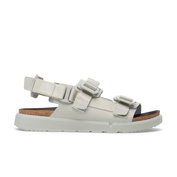 Shinjuku Mineral Grey Nubuck Leather/Textile