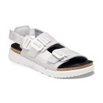 Shinjuku Antique White Natural Leather/Textile