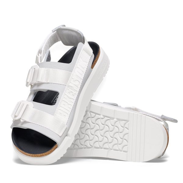 Shinjuku Antique White Natural Leather/Textile