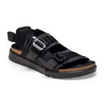 Shinjuku Black Nubuck Leather/Textile