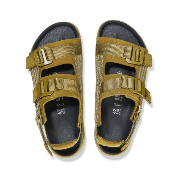 Shinjuku Pine Green Nubuck Leather/Textile