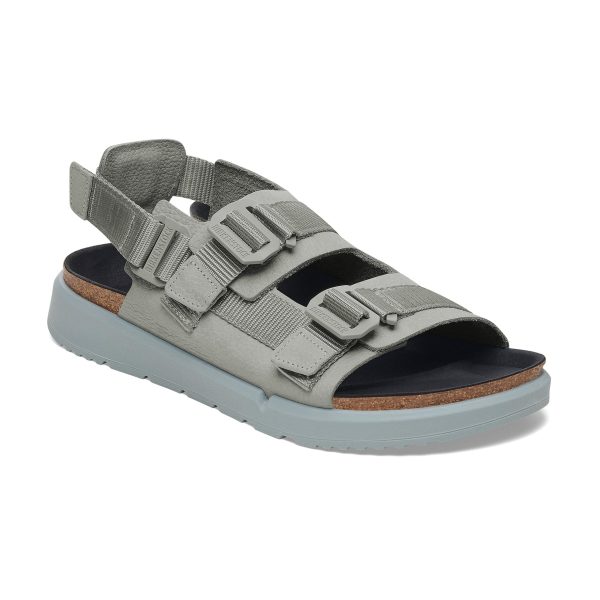 Shinjuku Pure Sage Nubuck Leather/Textile