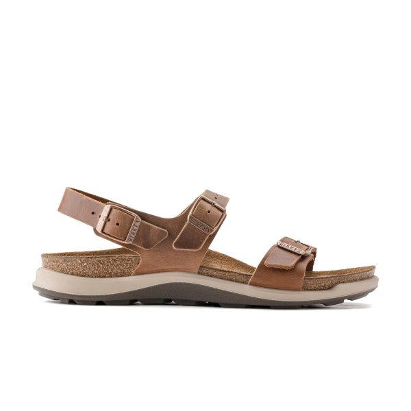 Sonora Cross Town Arctic Ginger Brown Waxy Leather