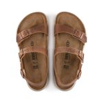 Sonora Cross Town Arctic Ginger Brown Waxy Leather