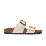 Sydney Cushion Buckle Graceful Pearl White Birko-Flor