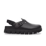 Tokio Chunky Exquisite Black Smooth Leather