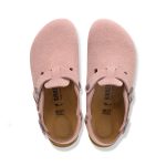 Tokio Pink Clay Suede Leather